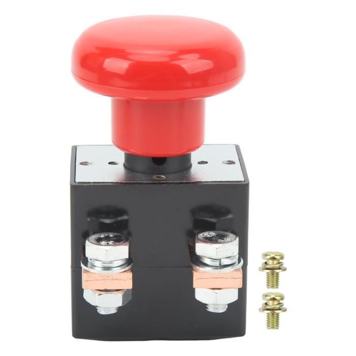 Interrupteur D'arrêt D'urgence 250V 16A - Bouton-poussoir KJD17D, IP54 - Pour Machines Outils, Sécurité Atelier