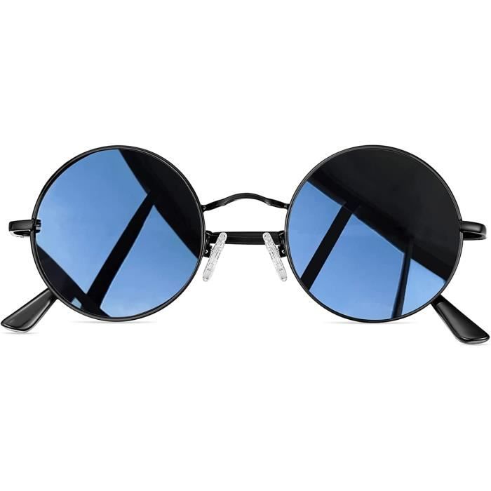 Lunette de Soleil Homme Ronde Polaris e R tro Lennon Style Basique