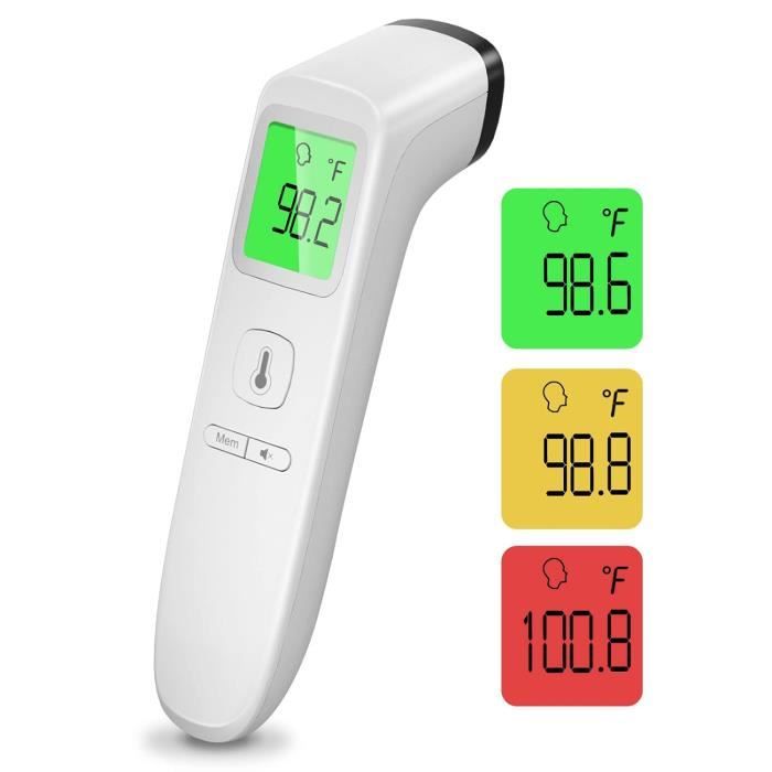 Thermomètre Frontal Sans Contact Pour Bébé, Adultes, Thermomètre