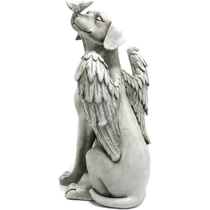 Statue D'Anges De Jardin Pleureurs De 33 Cm - Décoration Commémorative