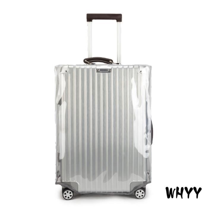 Étiquettes De Bagage Transparentes PVC - Lot De 10 - Protection Contre L'eau Et La Saleté - Avec Sangle - Pour Valise Et Sac à Dos - 10