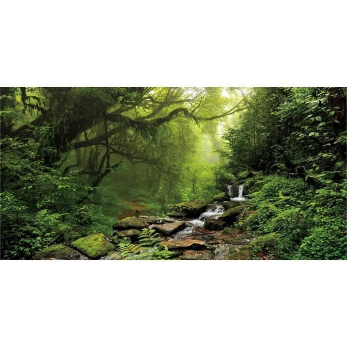 180x46cm Forêt Tropicale Humide Terrarium Fond Cascade Aquarium Fond