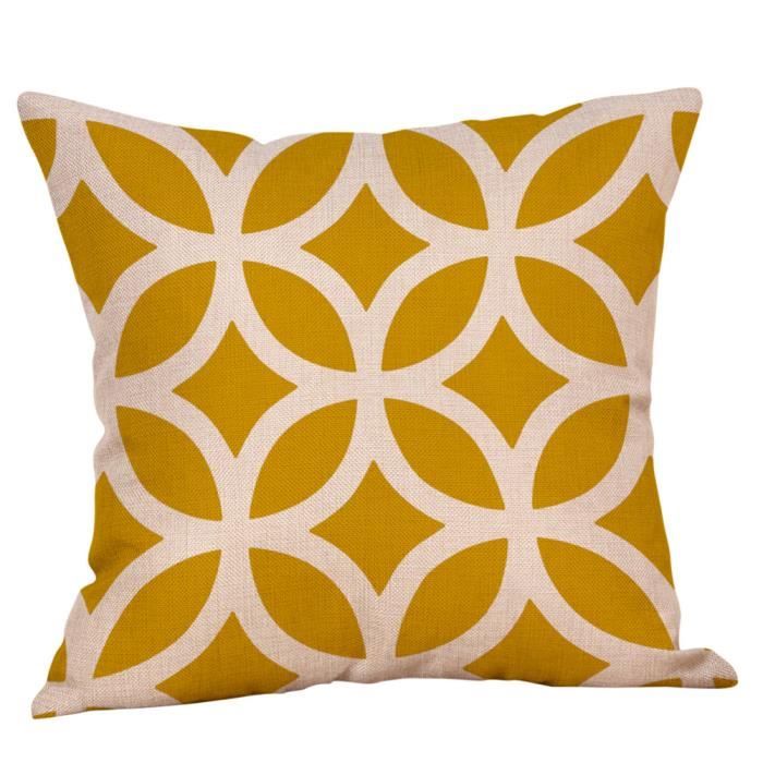 Housse De Coussin Citrouille Automne - 50x30 Cm, 100% Polyester, Motif 3 Citrouilles, Halloween - 2