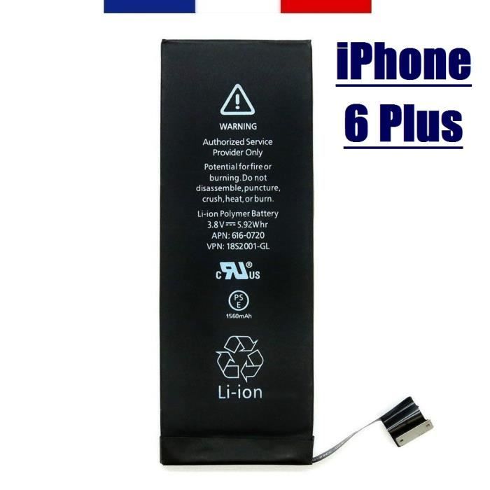 Batterie Originale De Remplacement 2915 Mah Pour Iphone 6 Plus 6