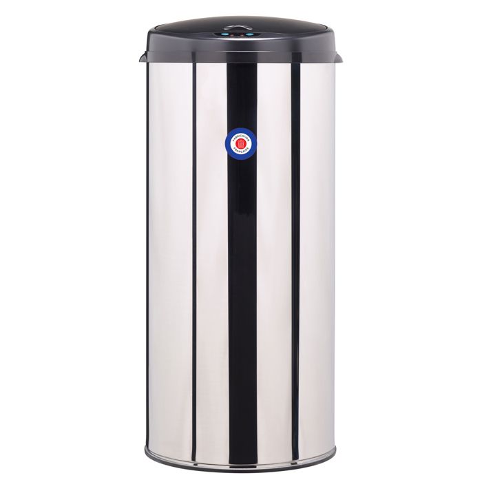 hOmeLabs Poubelle Automatique 79l en Acier Inoxydable - Poubelle Ouverture Automatique hOmeLabs Poubelle Automatique 79l en Acier Inoxydable - Poubelle Ouverture Automatique