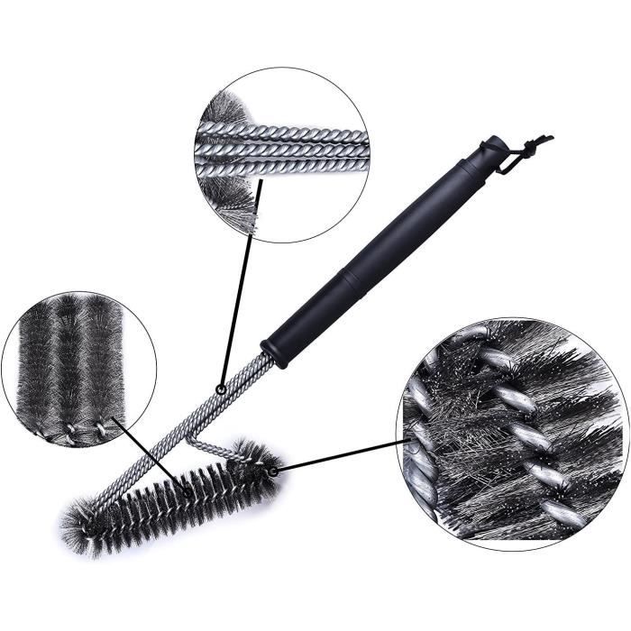 Grille De Barbecue Randonnée En Acier Inoxydable, 2 Pièces, Rayeeley, Pour Bushcraft