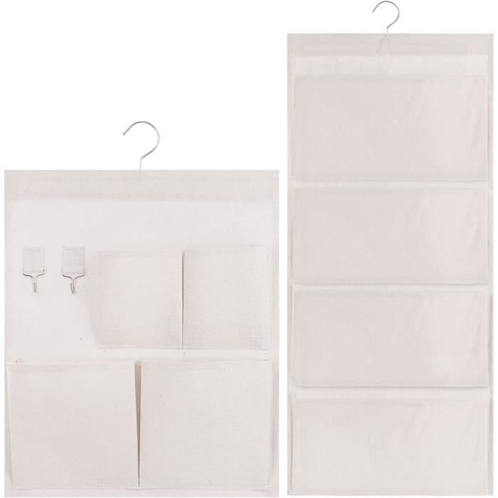 Organisateur Mural Suspendu PORRASSO - 40x90 Cm, Tissu Oxford - Poches Multiples Pour Rangement Salle De Bain, Cuisine