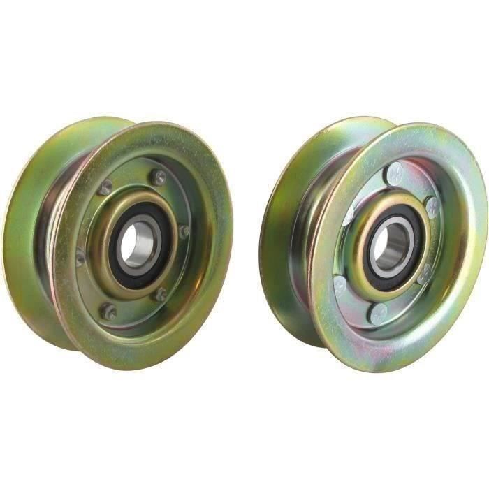 Poulie à gorge plate adaptable John deere pour L110, L118, L120, L130 - Remplace origine GY20067, GY