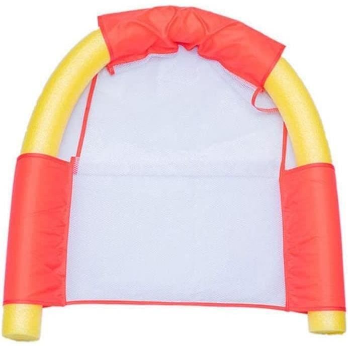 Lot De 2 Hamacs Gonflables Piscine 4 En 1 – Siège Flottant, Chaise Longue, Pompe Manuelle Incluse