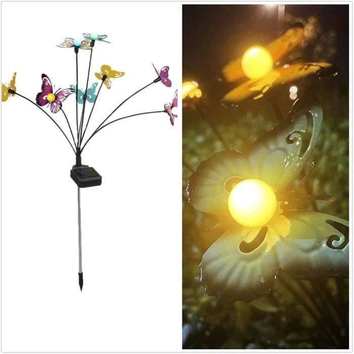 Lampe Solaire à LED étanche Au Sol Pour Jardin, Lumière De