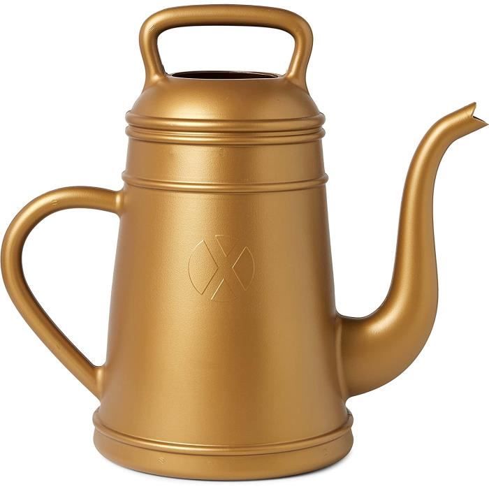 Arrosoir Doppio Smooth 2L Xala - Gris Clair, Plastique HDPE Incassable, Léger, Résistant Aux UV - 9