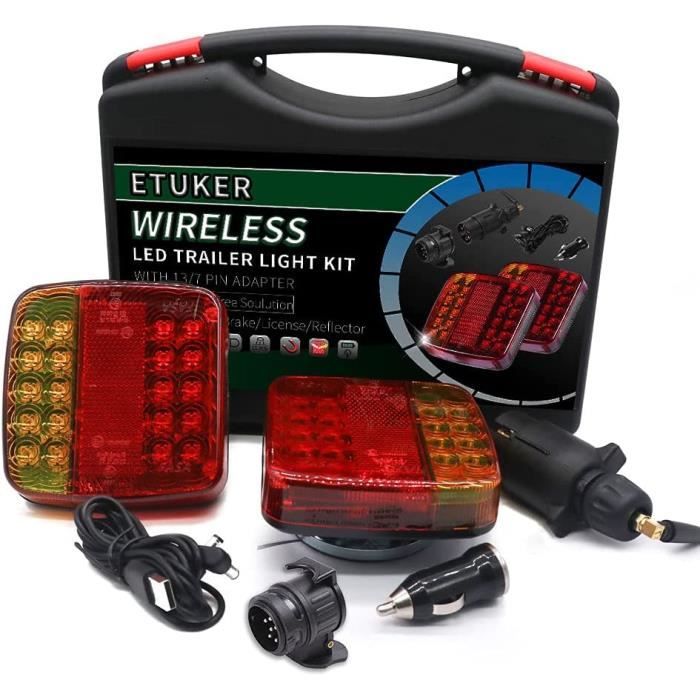 Led Feux Arrière De Remorque Magnétiques Sans Fil Avec Réflecteur, 12 V — free download