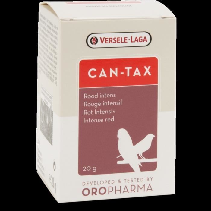 Colorant oropharma can-tax pour canari rouge