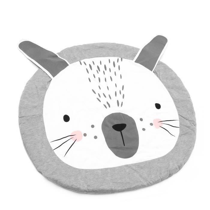 Tapisde De Jeu Rond Pour Enfant Bebe Lapin Decoration Chambre Achat Vente Tapis De Jeu Cdiscount
