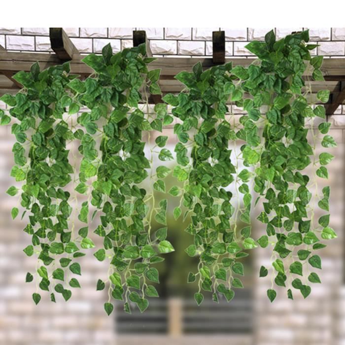 65 cm suspension plante artificielle efeuranken rotin Feuille Art Plantes Déco 