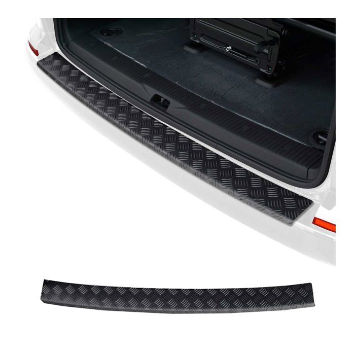 Protection De Seuil Coffre Arrière En Acier Inoxydable Pour VW T5 Transporter (2003-2014) | Pare-chocs, Anti-rayures - 8