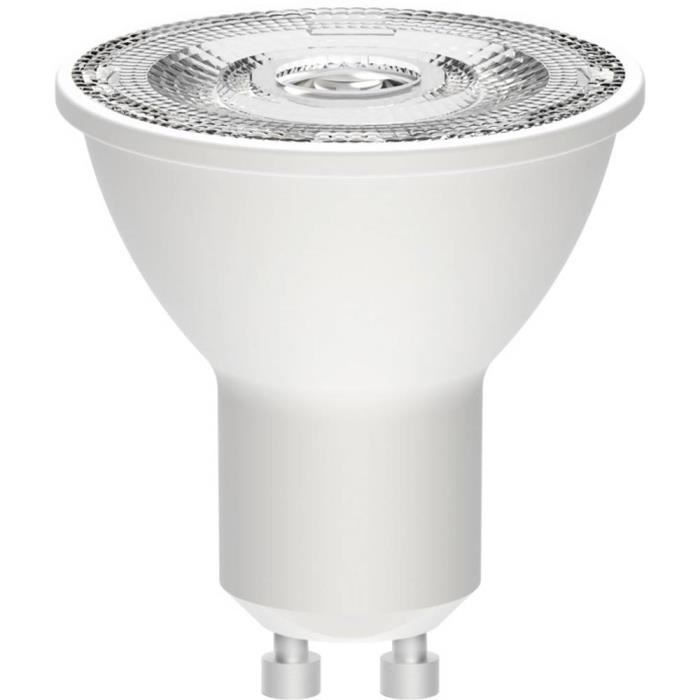 Ampoule LED GU10 Basetech BT1697474 3 W = 35 W blanc chaud (Ø x L) 50