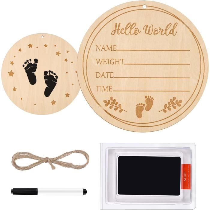 URROMA Cartes Mensuelles Bébé 1-12 Mois - Panneau Annonce Naissance Animaux | Accessoire Photo Bébé
