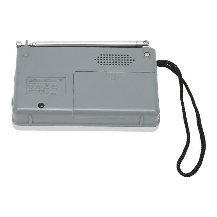 Radio Portable Energy Sistem - AM/FM Avec écouteurs, Piles AAA Et Indicateur De Syntonie | Compacte Et Légère - 3