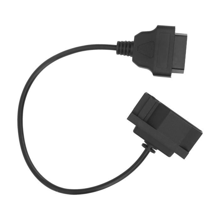 Connecteur Diagnostic Moto Câble Adaptateur OBD2 4/6 Broches Vers 16 Broches - Pour Diagnostic Moto Honda - Neuf Motoculteur Honda