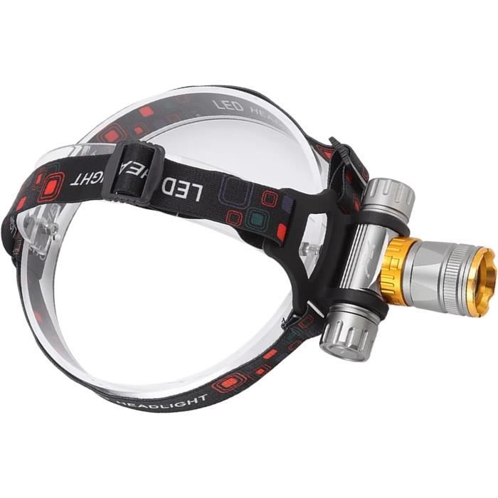 Tapez G---Lampe Frontale Étanche Pour Plongée Sous-marine, Éclairage De 50 Mètres, 6000 Lumens