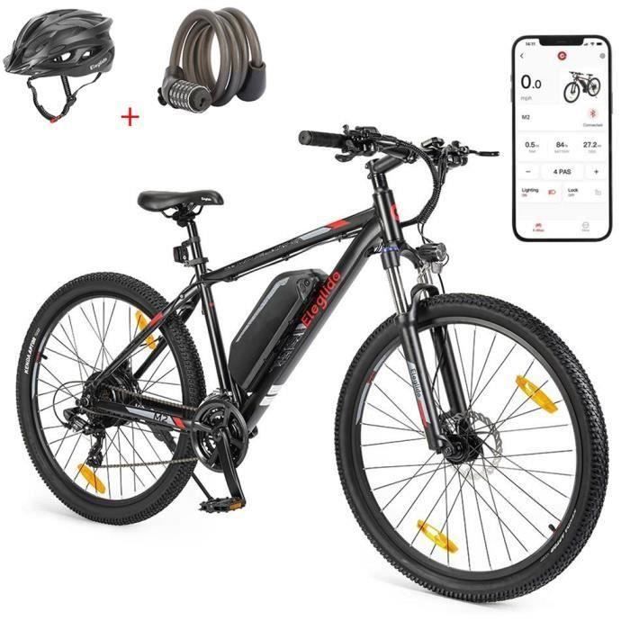 VTT Électrique Eleglide M2 Vélo Électrique, Moteur 250W 36V, Batterie 15 Ah, 27,5 Pouces, 24 Vitesses