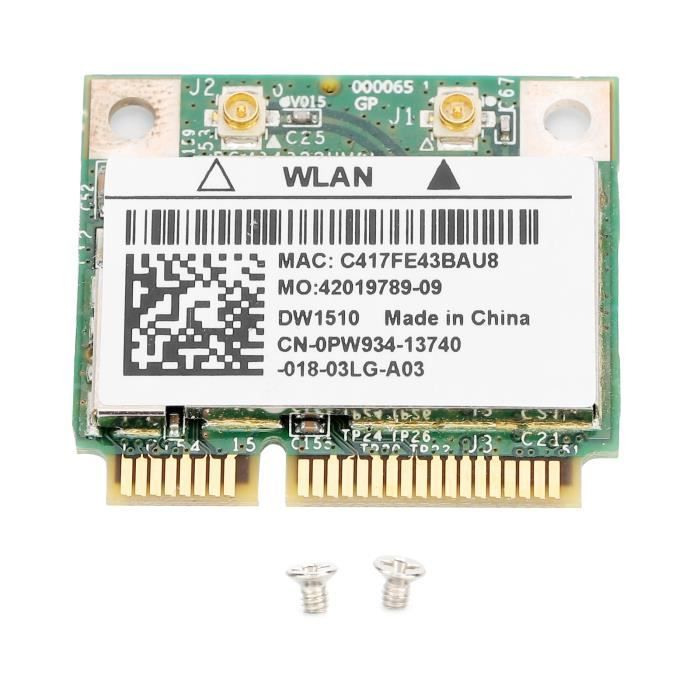 Carte Réseau Sans Fil Mini PCI-E RTL8723BE - 300 Mbps, Bluetooth 4.0 - Pour PC Portable Ou Bureau