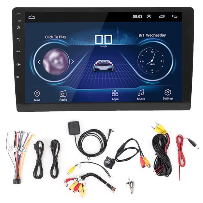 Radio Marine Bluetooth MP5 Étanche DC12V - Lecteur Audio Tactile Multifonction Pour Bateaux Yachts Camping-Cars