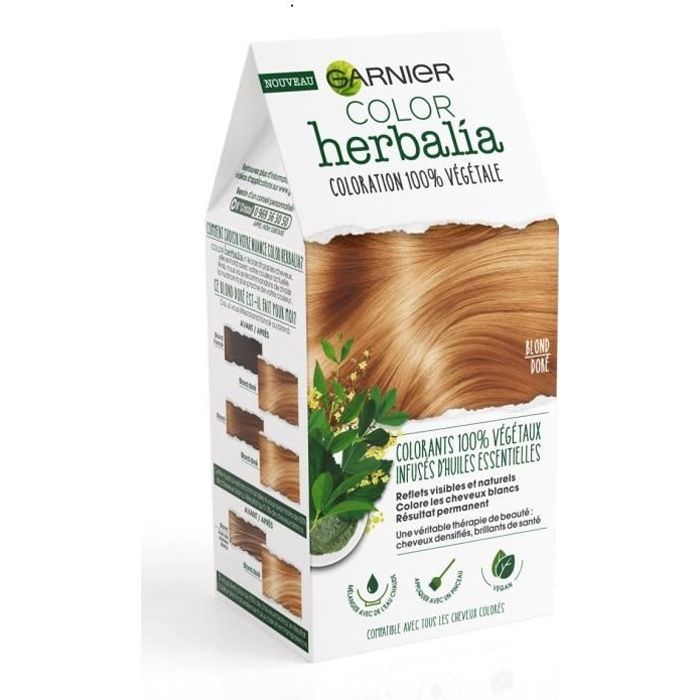 GARNIER Coloration Color Herbalia Blond doré Achat