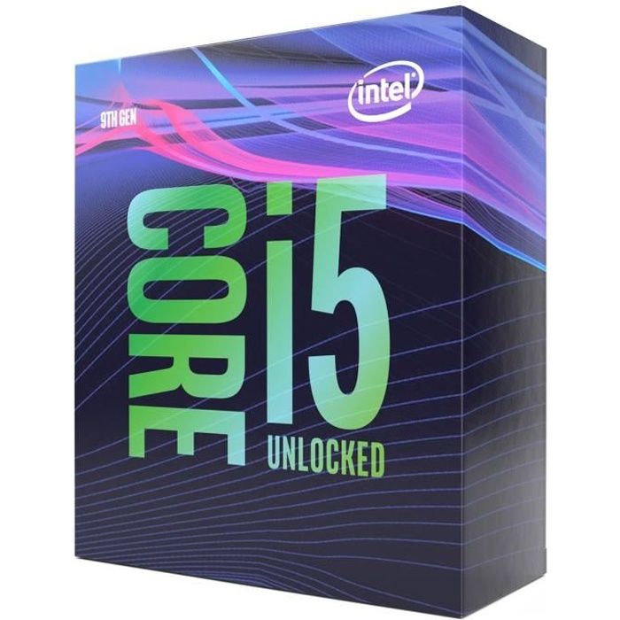 Achat Processeur PC Processeur Intel Core i5 9600K (BX80684I59600K) - 6 coeurs - 3,7/4,6 GHz pas cher