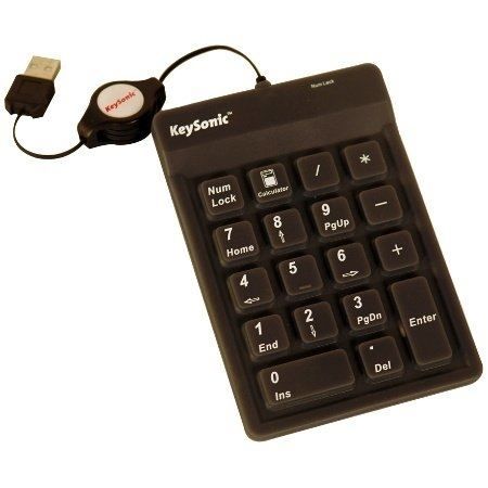 KeySonic ACK 118BK clavier numérique Universel USB Neuf - vue 4