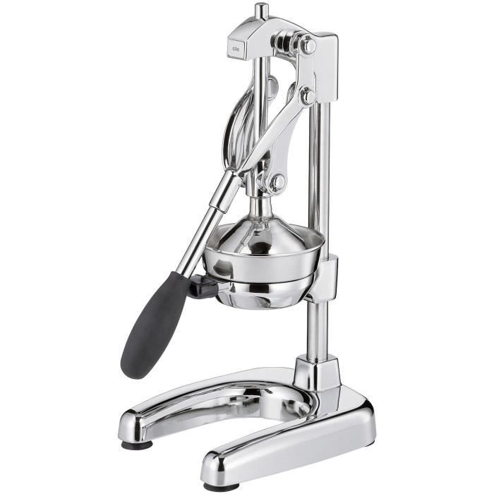 KUCHENPROFI Presse-agrume professionnel Amalfi en acier inoxydable chromé - H43 cm