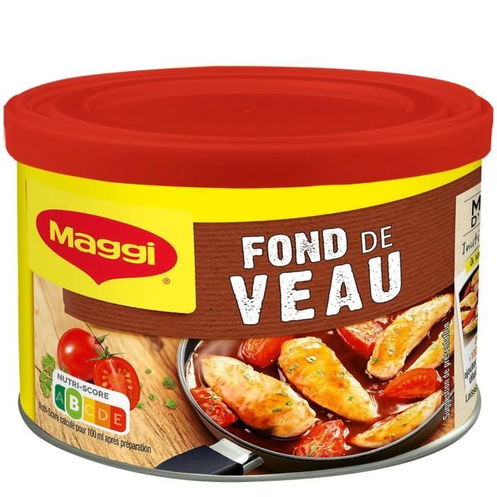 LOT DE 2 - MAGGI - Fond de Veau - Fonds de sauce et Fumets - boite de 110 g