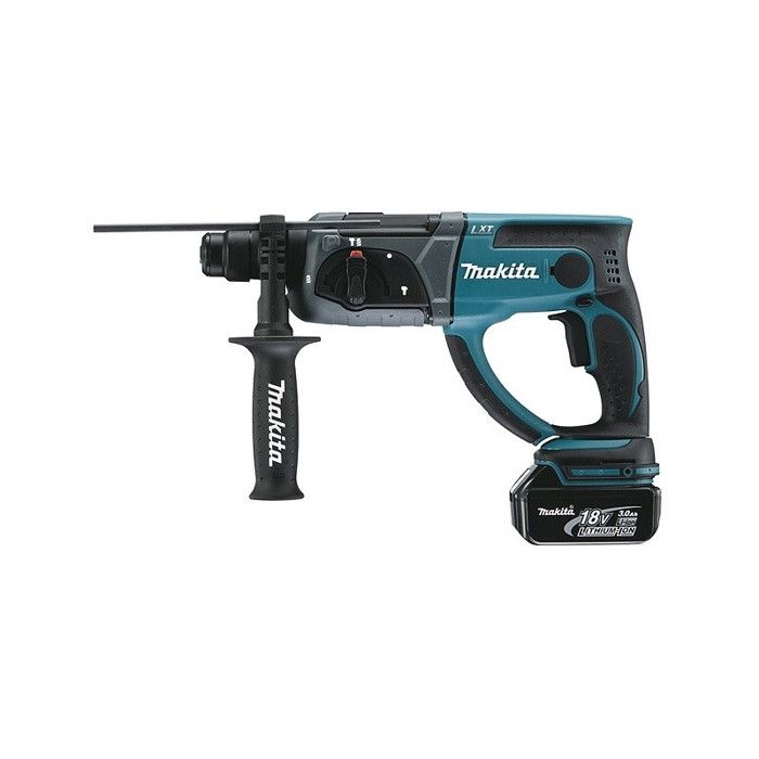 Makita DHR202RFJ Perfo burineur SDS plus à batteries 18V Li Ion set 2x batterie 3.0Ah dans MAKPAC 1 9J - vue 2