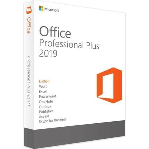 Microsoft Office 2019 Professional Plus (Licence Dématérialisée)