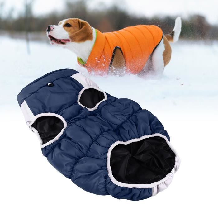 Manteau pour chien Veste d'hiver Rembourré Vêtements Taille Petit Moyen  Grand