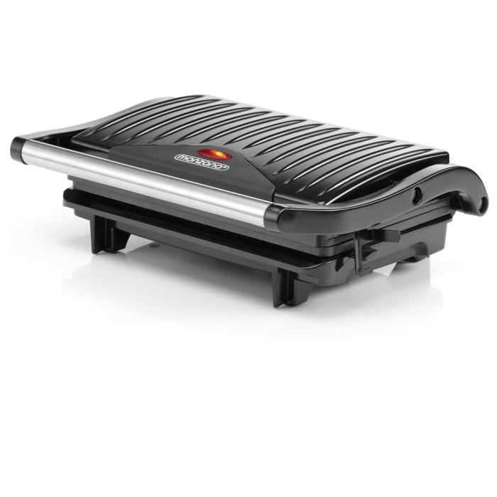 Grill Electrique Multifonction Grille Viande Presse A Paninis Appareil A Sandwich Barbecue De Table 28x22x9 Cm 750w Achat Vente Grill Electrique Cdiscount