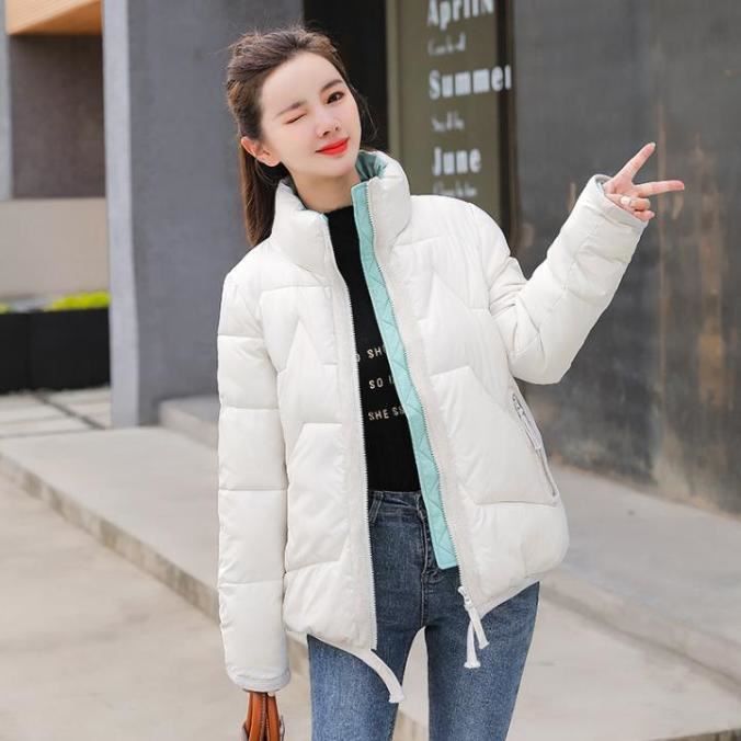 Manteau Femme Garder au chaud Confortable Classique Coton Blanc ZC Blanc Cdiscount Pret a Porter
