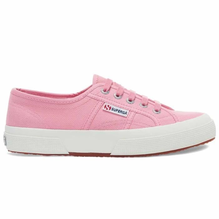 Superga Baskets Superga 2750-Cotu Classic - Rose - Femme - Textile - Lacets