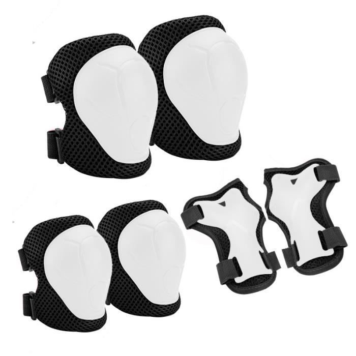 Sets De 7 Protection Enfant Coudière Genouillère Protège Poignet Pour
