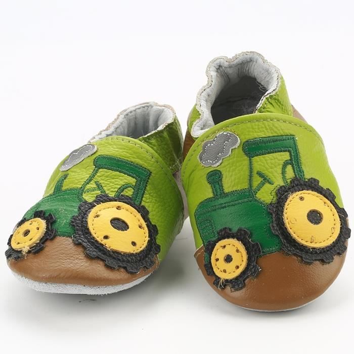 Toddler Infant garçons filles Cartoon Bébé Chaussures Flats Doux Pantoufles Comfy Chaussures 9 