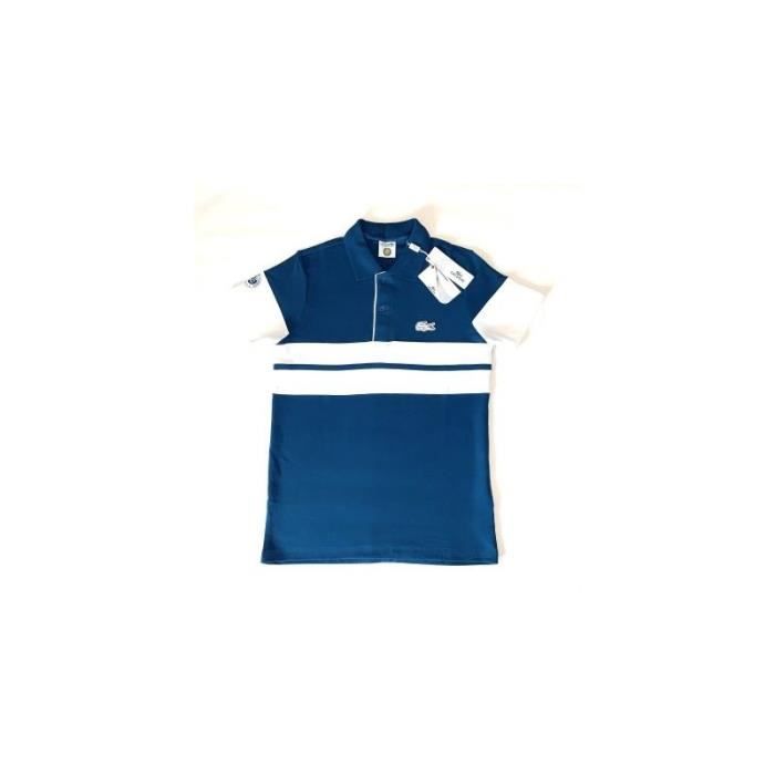 ROLAND GARROS Polo sans Manches avec Logo Finitions de Couleur pour Femme