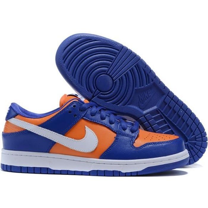 Basket Travis Scott x NIKEs SB Dunk Low TxT Chaussures de Running Femme  homme Bleu Orange Blanc - Cdiscount Sport