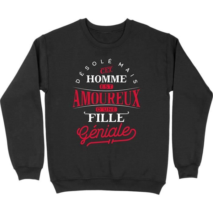 Pull homme cet homme est amour