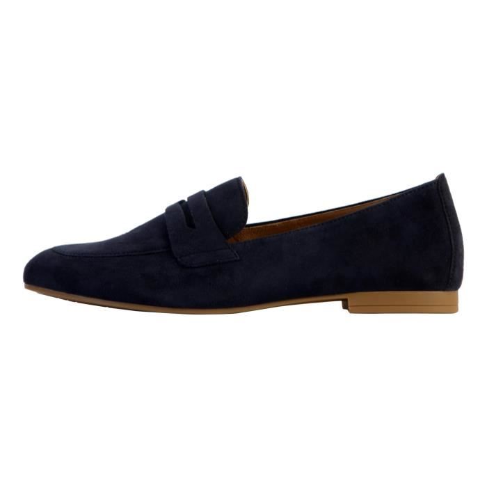 Mocassins Femme Gabor Samtchevreau Cuir Confortable Atlantique Atlantique Cdiscount Chaussures