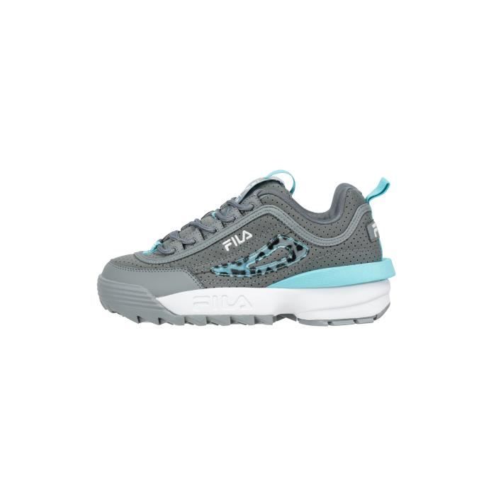 Baskets femme FILA Disruptor T Monument Blue Radiance Taille 36 Textile PU Monument blue radiance Cdiscount Chaussures