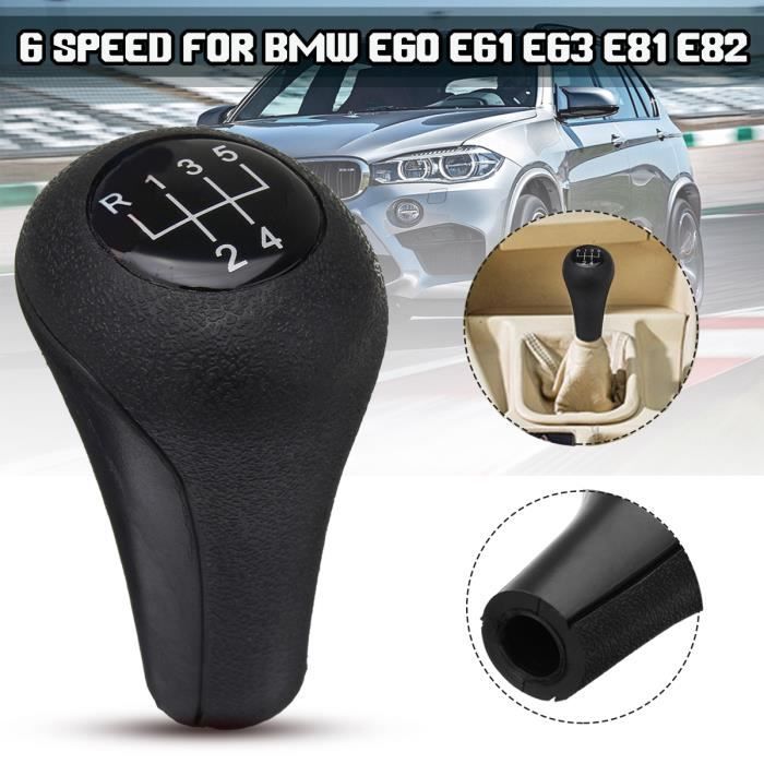 6 vitesses voiture de vitesse manuelle Pommeau de levier de b/âton t/ête pommeau de levier Head For E36 E46 E39 E34 Z3 E90 E91 E92 X1 X3 X5