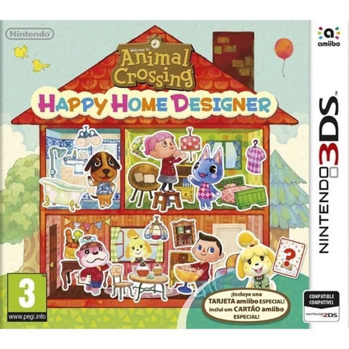 3ds Pal+Australia ItEspEngFrDe Animal Crossing: Happy Home Designer - vue 2