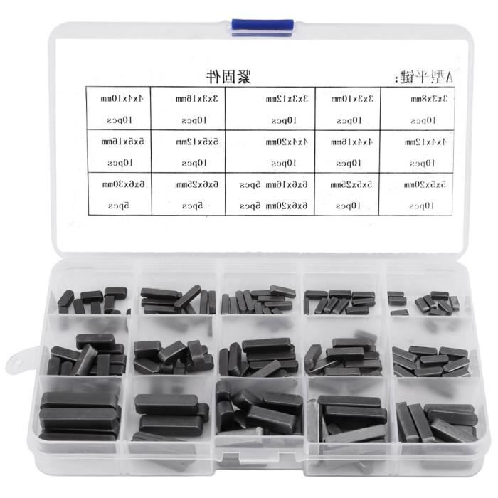 Lot De 30 Goujons Filetés à Double Extrémité En Acier Au Carbone Résistant à L'usure M6 Pour Moteur M6 95 94978987