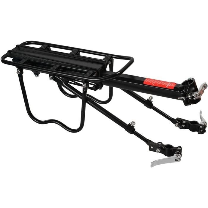 Porte-bagages vélo arrière universel en alliage d'aluminium ROCKBROS - Capacité 50kg